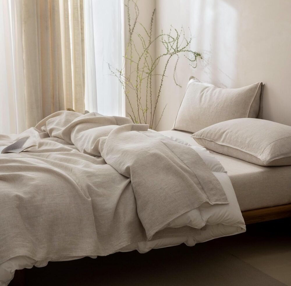 100% Pure French Linen Sheet Set - Image 5